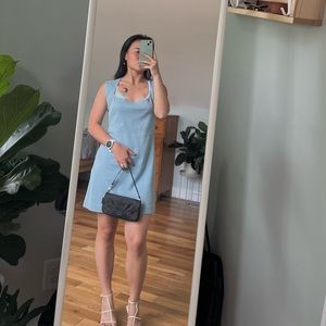 Everlane baby blue dress in S